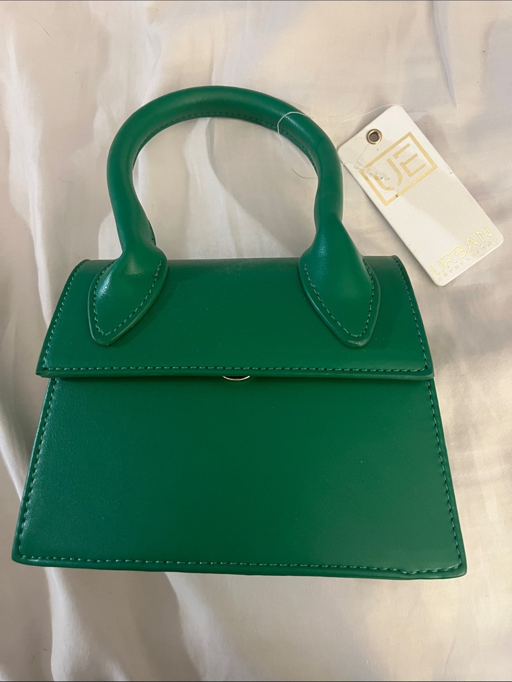 Urban Expreasions Emerald Green Mini Top-Handle Bag